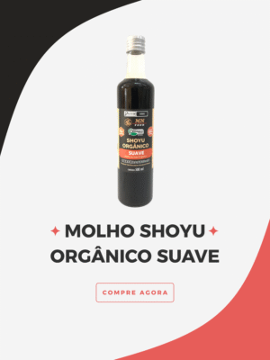 Molho Shoyu Orgânico Suave 500ml