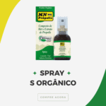 Spray S Orgânico – Alívio para garganta com própolis 100% orgânico