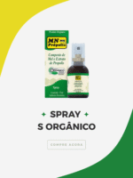 Spray S Orgânico – Alívio para garganta com própolis 100% orgânico