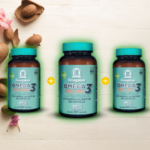 Kit com 3 ÔMEGABEE® - Saúde Completa com Ômega-3 e Própolis Verde