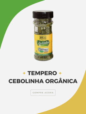 Tempero Cebolinha Orgânica 12g