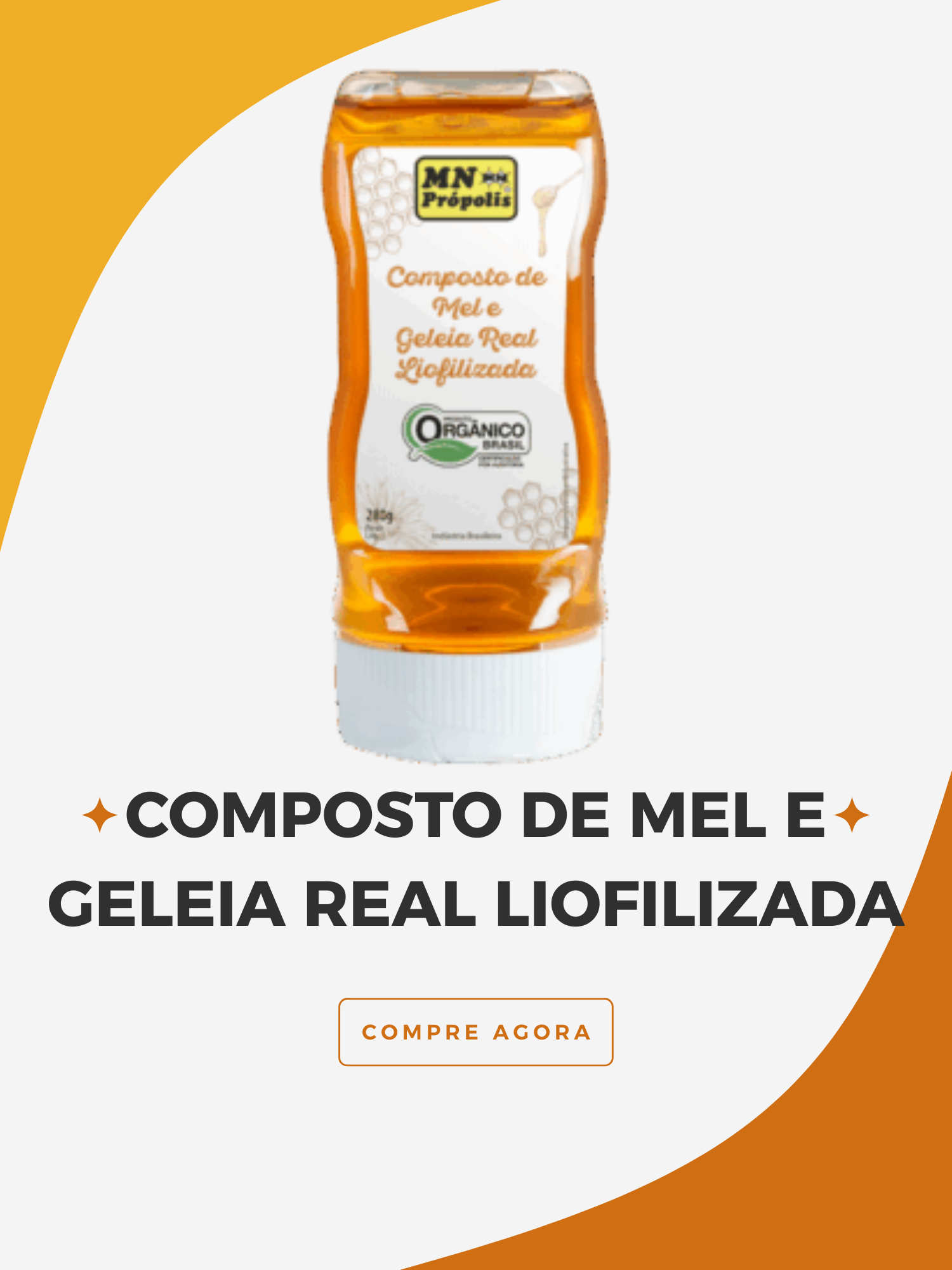 Composto de Mel e Geleia Real Liofilizada 280g