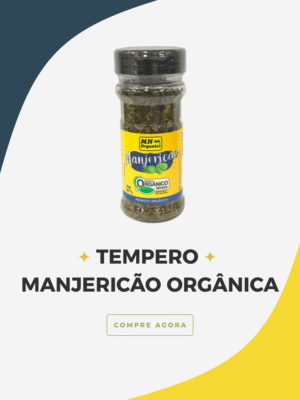 Tempero Manjericão Orgânico 14g