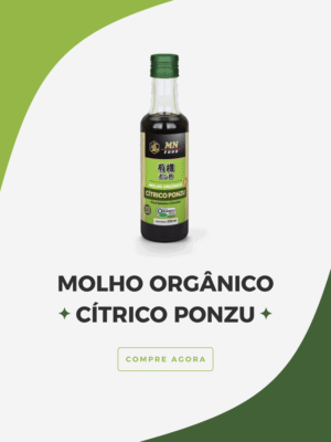 Molho orgânico Cítrico Ponzu 250ml