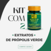 Kit com 2 própolis verde em cápsulas 250mg