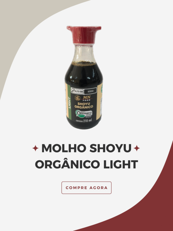 Molho Shoyu Orgânico Light 210ml